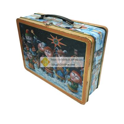 China Wholesale Custom Size Single Lunch Tin Box Of Eco - Friendly And Recyclable Material JH for sale