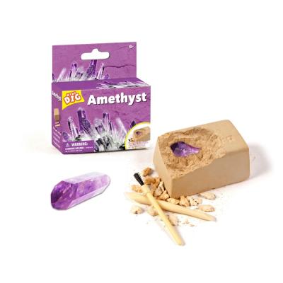 China 4 Assorted Dinosaur Toys for Boys 8 Years Accept OEM Mini Dig Kids Toys, Amethyst Dig It Out Excavation Kit for sale