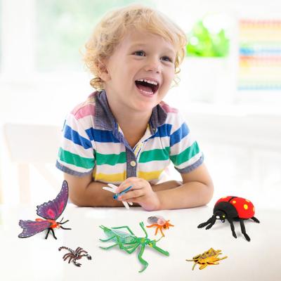 China Plastic Educational Toys For Children Amazing Treasures Dye Diy Kit Paint Set Insects Color Painting for sale