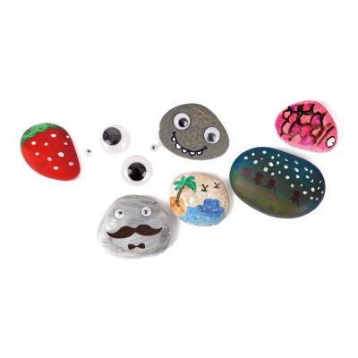 China Children's Learing Toys Wholesale Educational DIY Toys Children Learning Painting Kit Arts Set Stone Drawing Toy For Kids Rock for sale