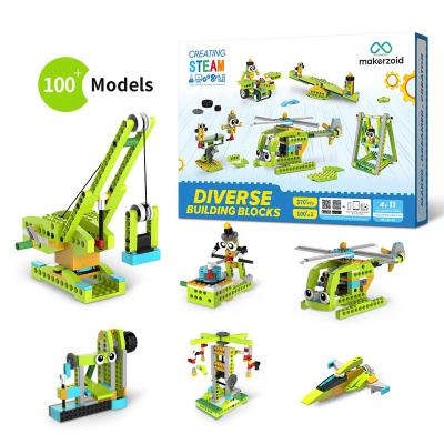 China Electronic Toy Makerzoid STEM Diverse building block 100+ models in 1 educational toys for boys and girls age 4+ brick toys for sale