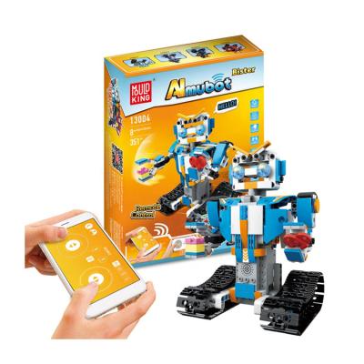 China Toy Mold King 13004 Electronic Intelligent Remote Control M4 Robot Building Block Toys Children's DIY Building Block Toy 351pcs for sale