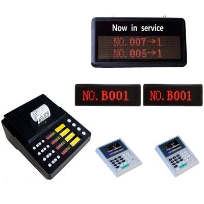 China Hospital/Clinic Simple Wireless Queue Calling System With 4 Services Button Ticket Printer Token Number Display System SX-QMS04 for sale