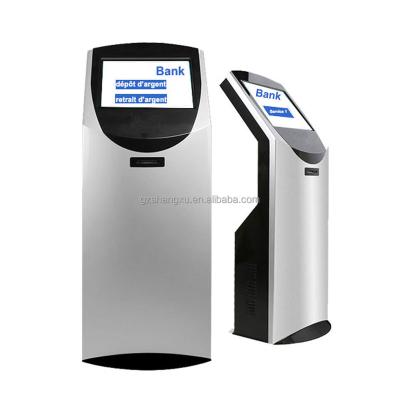 China 21.5 Inch Touch Screen Ticket Queue Ticket Vending Machine Automatic Token Kiosk Number Management Bank Queuing Machine SX-QTK191 for sale