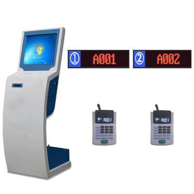 China Bank/Hospital/Clinic Electronic Queue Number Display Token Management System With 19 Inch Ticket Dispenser SX-QS010 for sale