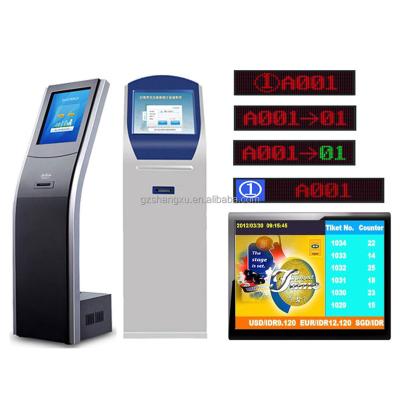 China Bank/Hospital/Clinic Wired and Wireless Queue Management Display System Ticket Calls Machine SX-QTK172 QMS for sale