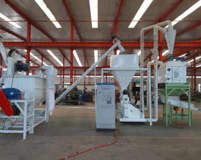 China For line small animal feed production line pig feed production line chicken sheep sheep pig feed pellet prodction line for sale