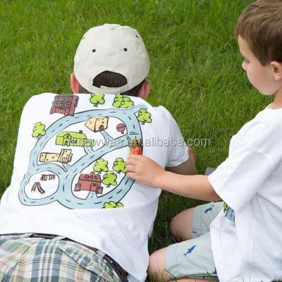 China Anti-pilling Funning Father Son Shirts Race Matching Track Shirt for Dad for sale