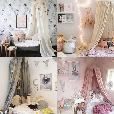 China Folded Hanging Curtain Princess Girl Kids Mosquito Net and Bed Canopy for sale