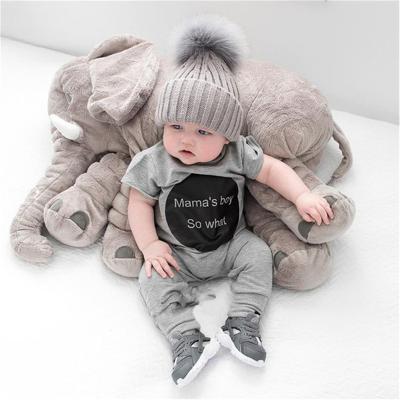 China Cozy RUNNING Baby Plush Stuffed Elephant Plush Toys Sit Case for sale