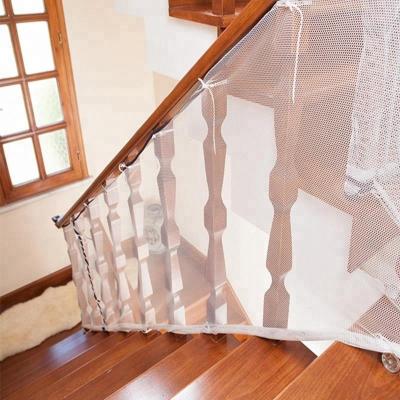 China Home Use Balcony Stairs Lightweight/Portable Strong Hold and Look Neat Fence Child Safety Net Baby Safety Stair Handrail Safety Netting for sale