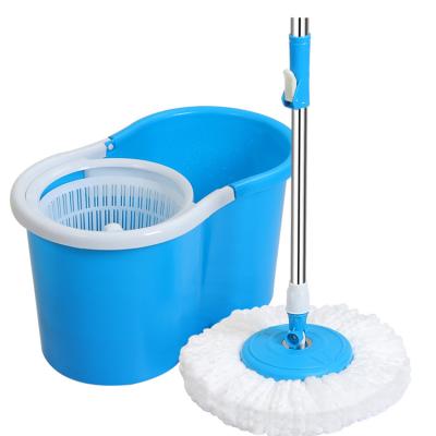 China Sustainable 360 magic super scratch magnetic retractable spin magic floor cotton supplies cleaning mops bucket for sale