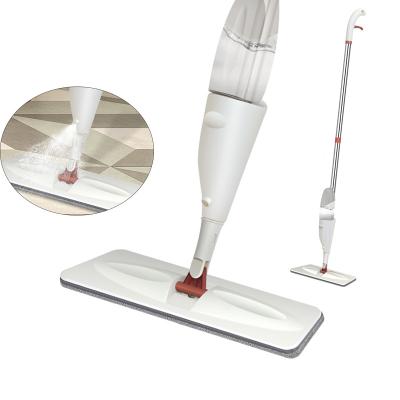 China Sustainable Factory Best Selling Household Easy Floor Cleaning Magic 360 Spin Microfiber Spray Mop for sale