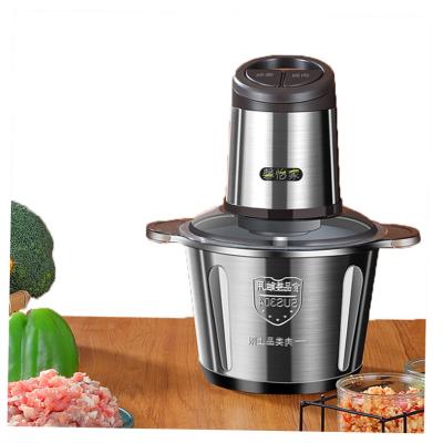 China High efficiency household 6l bowl design 220v kitchen maker electric single blade chopper for dumplings for sale