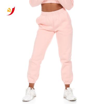 China New Breathable Women Autumn Suits Trackpants Classic High Waist Side Pocket Trotter Pants Two Piece Pants Set Women for sale