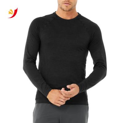 China Wholesale Casual Breathable Gym Bodybuilding Hip Hop Compression Cotton Jogging Slim Fit T Shirts For Men for sale