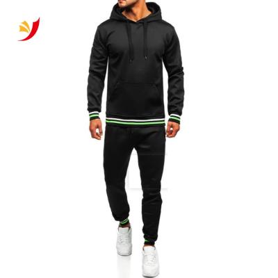 China Breathable Best Selling Bodybuilding Jogging Sweatsuits High Quality Causal Fitness Neon Slim Gym Hoodies Color Tracksuits Set For Man for sale