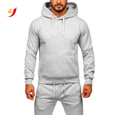 China Breathable Most Popular Causal Colorful Breathable Fabric Gym Spandex Cotton Hoodie Sportswear Men Jogging Sweat Tracksuits Set for sale