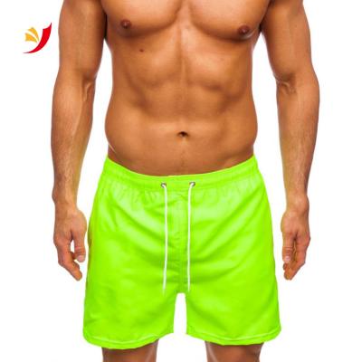 China QUICK DRY Most Popular Fashion Colorful Jogging Drawstring-Adjustable Waist Casual Have-Pockets Swimwear Sportswear Men Beach Shorts for sale