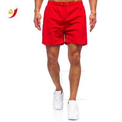 China Wholesale QUICK DRY Casual Sportswear Swimwear Front/Back Pockets Drawstring-Adjustable Waist Men Sweat Beach Shorts for sale