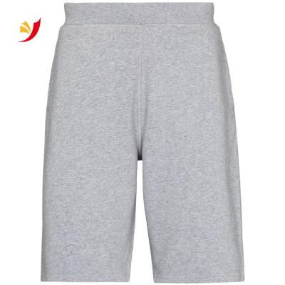 China New Coming Casual Men QUICK DRY Cotton Spandex Shorts Elastic Waist Logo Sweat Shorts Side Slit Pockets Drawstring Custom Made for sale