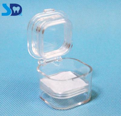 China Recycled Materials Dental Membrane Box / Denture Box With Film / Clear Crown Box With Membrane for sale