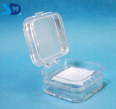 China Upper and Lower Membrance Protect Implant Well 2 Inch Lab Crown Box Dental Pillow Box With Membrane Inside for sale