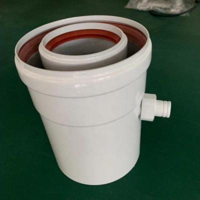 China 60/100mm Condensation Trap/Flue/Chimney Kit For Gas Boiler Customized Size for sale