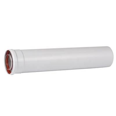 China Hotel Ningbo 60/100mm Length 50mm Standard Concentric Skyline Exhaust Pipe for sale