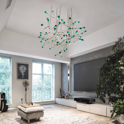 China Custom modern creative restaurant firefly living room villa lobby hotel hotel engineering LED simple pendant light for sale