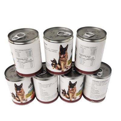 China Sustainable Wholesale High Quality OEM Dog and Cat Wet Food Canned Pet Canned Food for sale