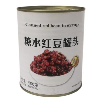 China Wholesale Price 900g Canned High Quality Sweetened Red Beans Canned Small Red Beans90 for sale