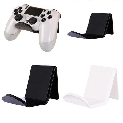 China Wall Mount Acrylic Holder For PS5 PS4 Xboxes Swtch Controller Game Accessories Controller Organizer Acrylic Wall Mount Holder Hanger Holder For PS4 Xboxes One Switch Pro PS5 Earphone for sale