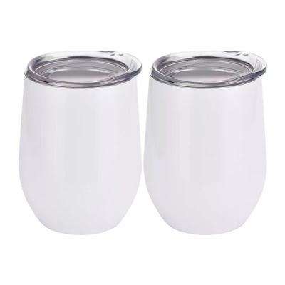 China PORTABLE Wine Shaker Thermos Double Wall Vacuum Insulated 304 Stainless Steel 12oz 350ml Wine Tumbler Set For Sublimation for sale