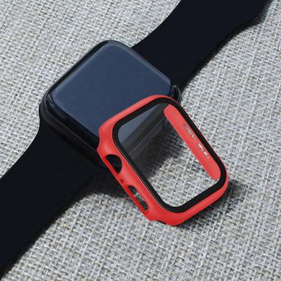 China 3D Protective Case Curved Full Glue For Apple Watch Tempered Glass Screen Protector, For iwatch Screen Protector for sale