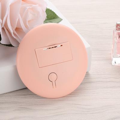 China HD Lighted Makeup Mirror With LED Color Mirror Mini Portable Mirror For Beauty Blue Light Cosmetic Makeup for sale