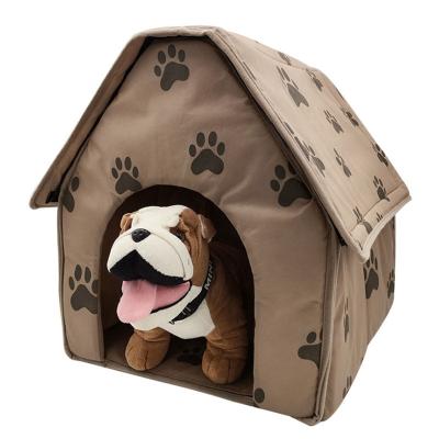 China Warm Cat Nest Tent Puppy Kennel Pet Bed Tent Nest Tent Winter Portable Foldable Pet Kennel Breathable for sale