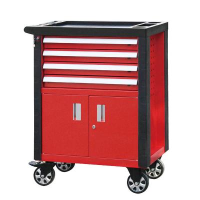 China 5Drawers 6Drawers 7Drawers Stainless Steel Tool Trolley For Car Repair Tool Tool Box Trolley With Wheels 689*461*915mm for sale