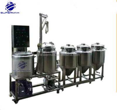 China Brewing Plant 50L DIY Bar/Bar/Home/Restaurant/Hotel/Commecial/Home Brew Nano Beer Brewing Equipment for sale