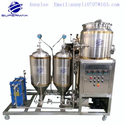 China Bar / pub / home / restaurant / hotel / commecial / micro brewing plant 50L / min / home beer equipment with fermentation tanks for sale