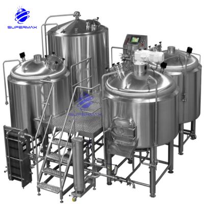 China Micro Brewing Plant 1000L Beer Bar / Bar / Home / Restaurant / Hotel / Commecial / Brewery Used Equipment Plant for sale