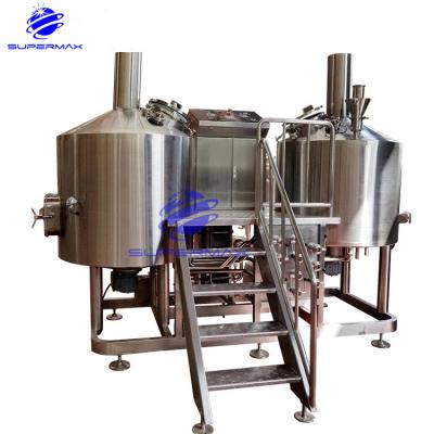 China food & Commercial Beverage Plant 300L 500L Brewery Equipment Beer Bar Brewing And Restaurants Making Craft Beer For Sale for sale