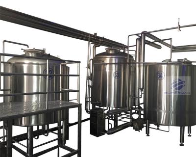 China Bar/bar/home/restaurant/hotel/commecial/micro brew factory brewery making machine beer brewhouse with fermentation tank for sale