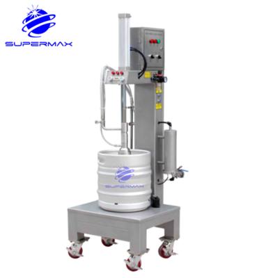 China Beverage beer keg filling machine /keg filler machine for sale