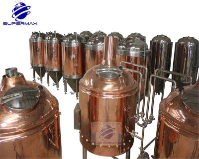 China food & Beverage Shops Hotel 500l Copper Micro Beer Brewery Plant Equipment for sale