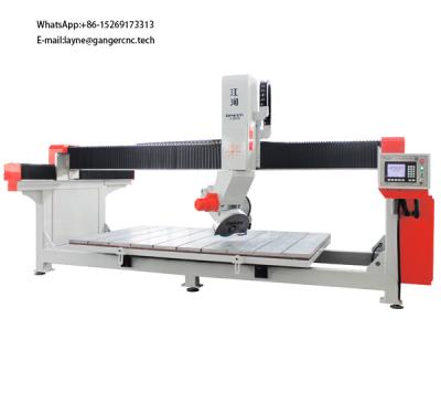 Κίνα Building Material Stores MANAGER CNC 5 Axis Bridge Saw Machinery GQ-3220C Granite Bridge Saw Cutter For Granite Benchtop Sink Cut Machine Saw προς πώληση