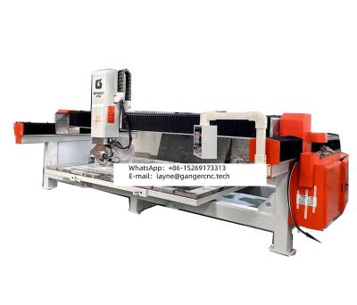 Κίνα Stone Granite Quartz Sandstone Marble Bridge Saw Granite Block Cutting Machine GQ-3220A 45 Degree Marble Cutter Saw Stone Cutting Thickness 50mm (Max) προς πώληση