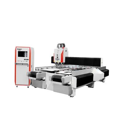 China New High Precision Cutting Horizontal Granite CNC Enumerating Wood Router For Cutting for sale