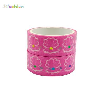 China 2021 China Factory Waterproof Customize Printed Gold Foil Washi Masking Tape for sale