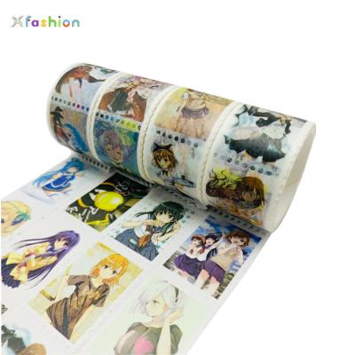 China 2020 Waterproof Vintage Mail Stamp Washi Tape Ticket Masking Tape for sale